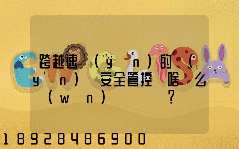 跨越速運(yùn)的運(yùn)輸安全管控為啥這么穩(wěn)？
